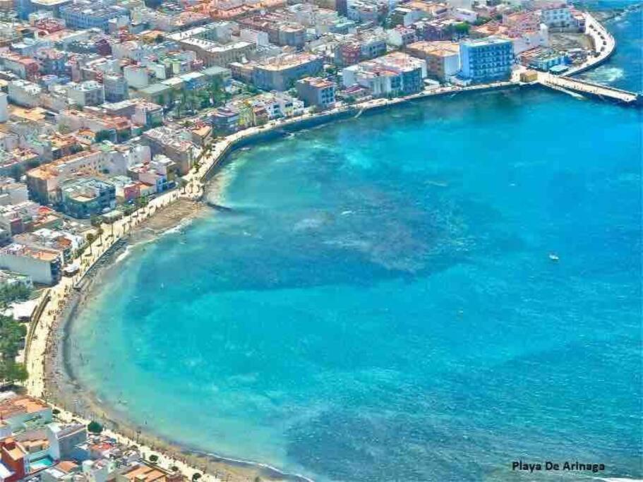 Apartment 100 M From The Beach Arinaga Bagian luar foto